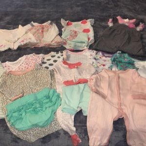 Girls 3-6 month lot